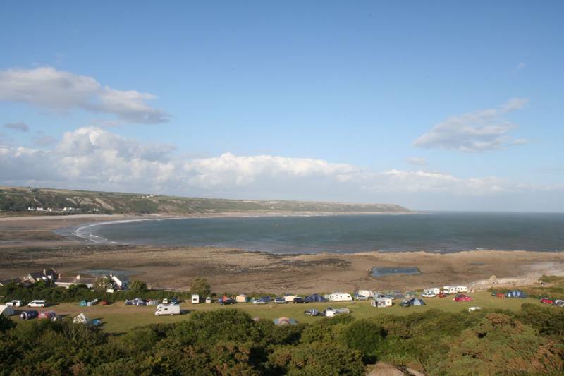Campsites on the Gower Peninsula The highestrated campsites Cool Camping